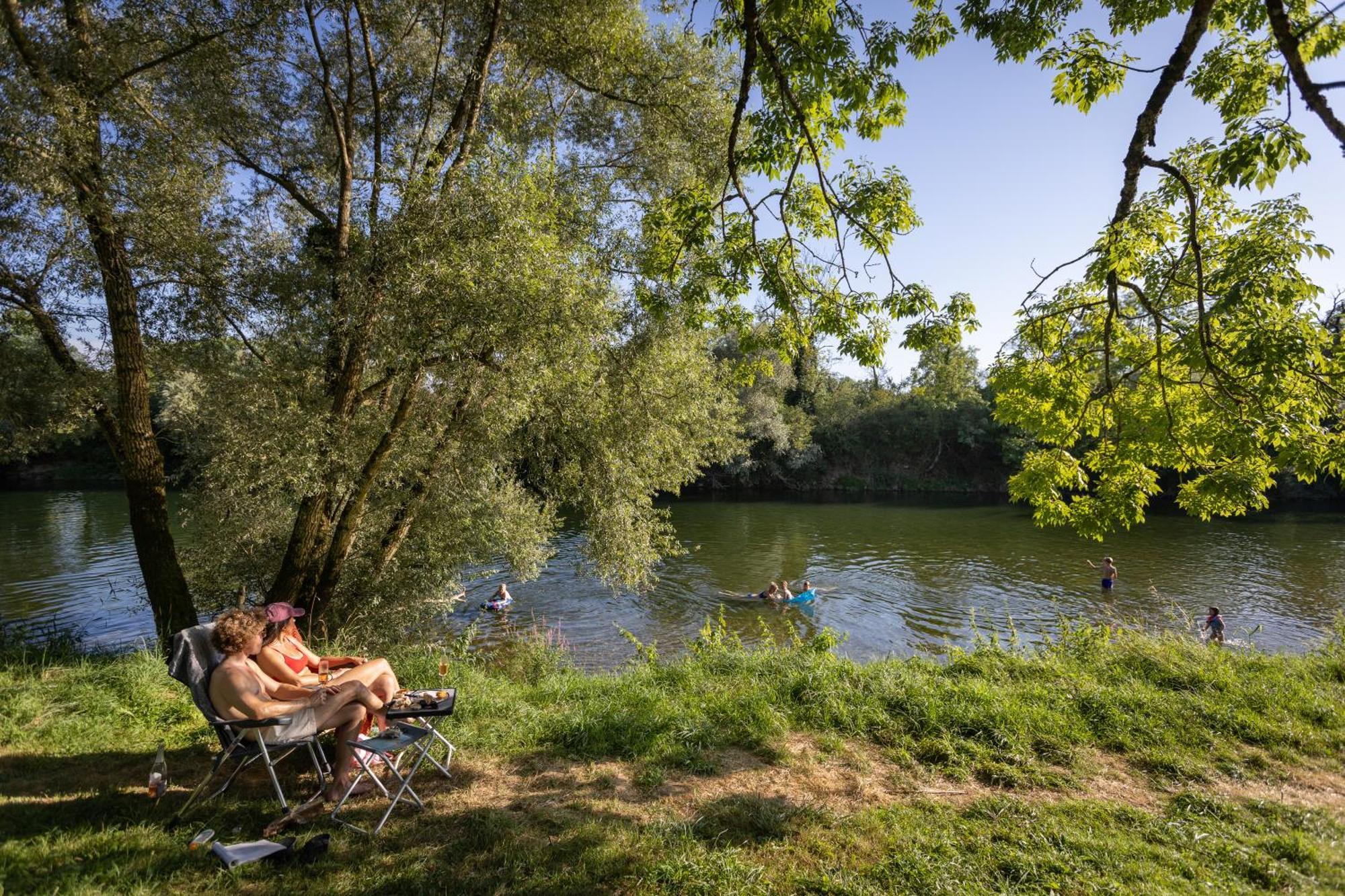 Huttopia La Plage Blanche Ounans Экстерьер фото